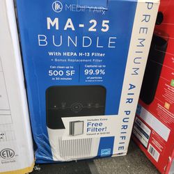 Medify Air Ma-25 Bundle Air Purifier. Filter