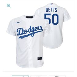 LA Dodgers Mookie Betts stitched jersey size X-Large 