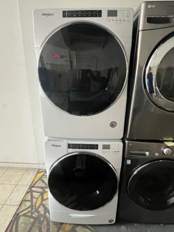 Washer and whirlpool 27”