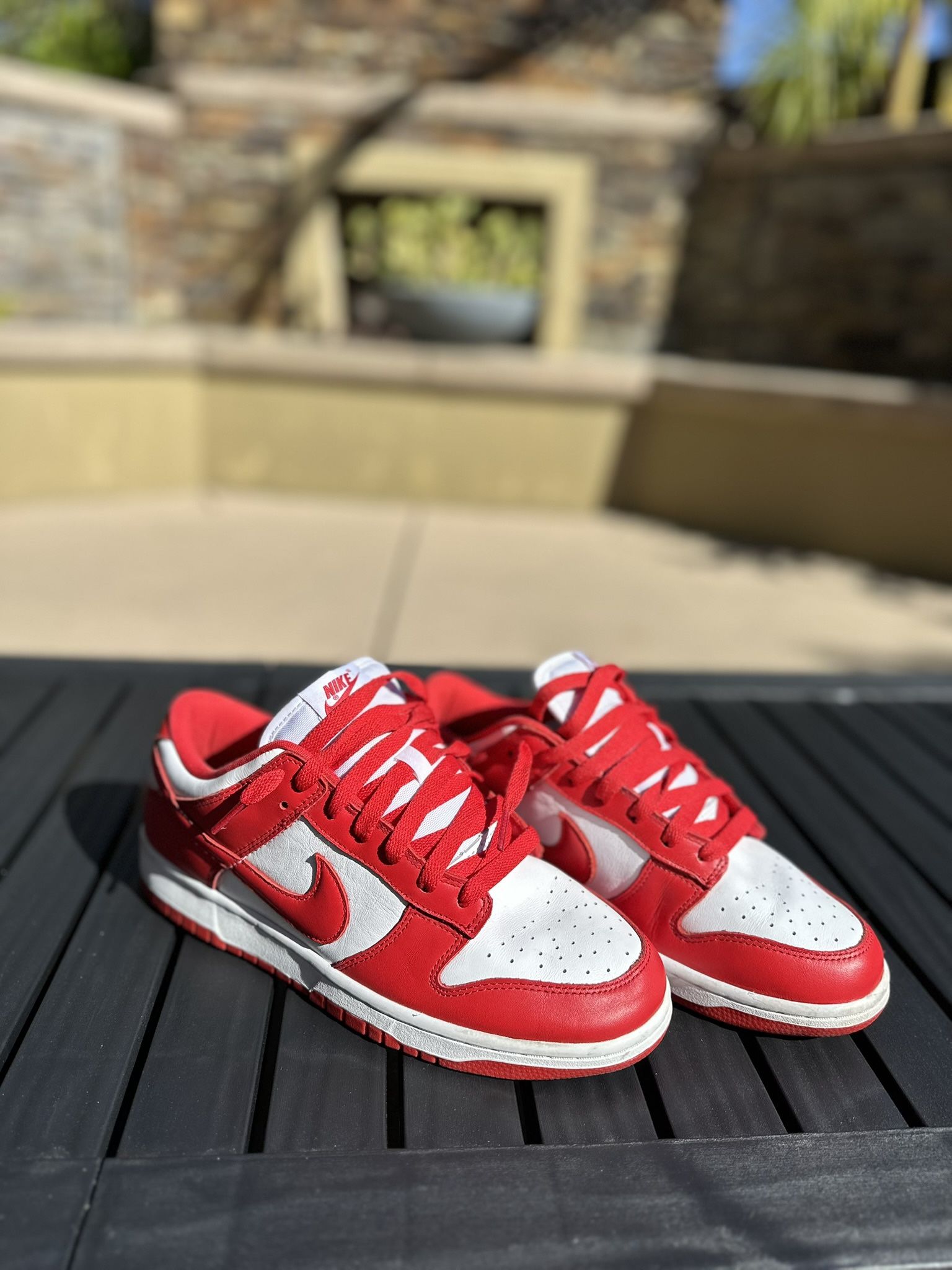 Nike Dunks Red And White Men’s Size 8.5