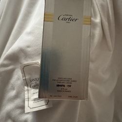 Vintage Santos de Cartier Eau de Toilette Recharge w/Box, Opened 