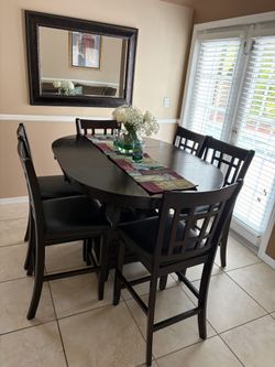  Oval Dinning Table Set 