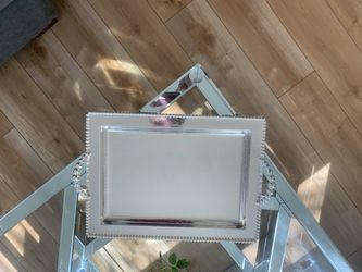 Silver Decorative Tray