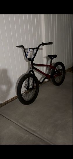 Red and black haro bmx