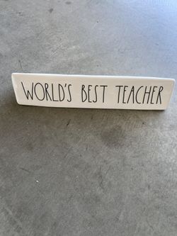 Rae Dunn Desk Plate $5   No Chips Or Cracks 