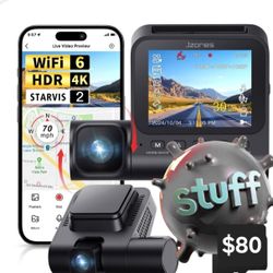 3 Channel 4k Dash Cam