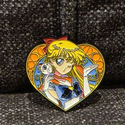 Anime Sailor Moon Sailor Venus Enamel Pin 