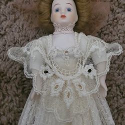 Vintage Porcelain LOUIS NICHOLE 14" DOLL 