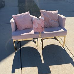 Pink Chairs