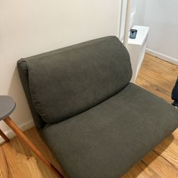 Small Couch/Sofa Chair (Folds Out Into Bed)