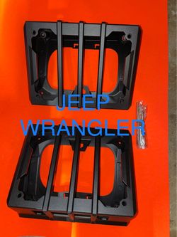 Taillight guards metal fit 2007 thru 2017 jeep Wrangler