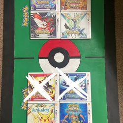 Nintendo 3ds 2ds Pokemon Games 