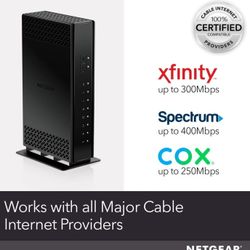 NETGEAR Cable Modem with Built-in WiFi Router (C6230)

