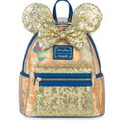 Minnie Mouse EARidescent Loungefly Mini Backpack