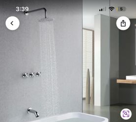 NEVER USED / IN ORIGINAL BOX COMPLETE SHOWER SYSTEM