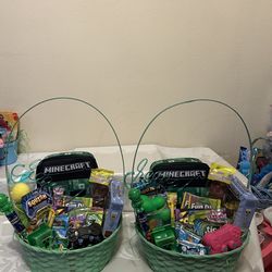 Minecraft Easter Basket