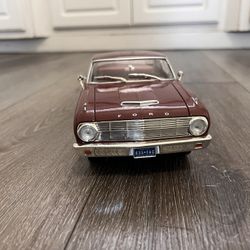 Diecast 1/18 Scale  Road Legends 1963 1/2 Ford Falcon  Deluxe Edition Maroon Like New !