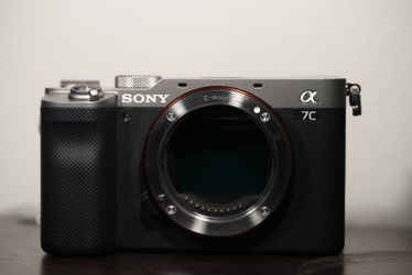 Sony a7c silver camera body only