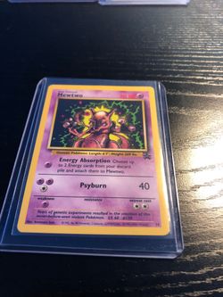 Pokemon black star promo Mewtwo