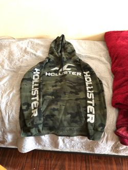 Hollister Camo hoodie size small