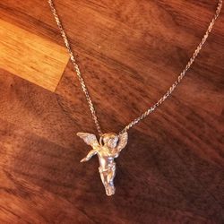Sterling Silver Angel Necklace