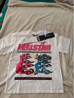 HELLSTAR⭐️🔥 white shirt size Medium