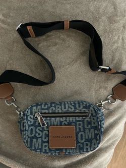 Marc Jacobs Denim Logo Jumble Bag