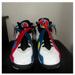 Air Jordan VIII White/Red Orbit