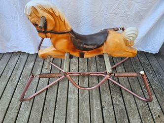Vintage 1950s '60s Spring Wonder Horse