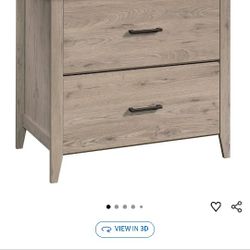 Sauder Summit Station - Lateral Filing Cabinet (Laurel Oak Finish) 