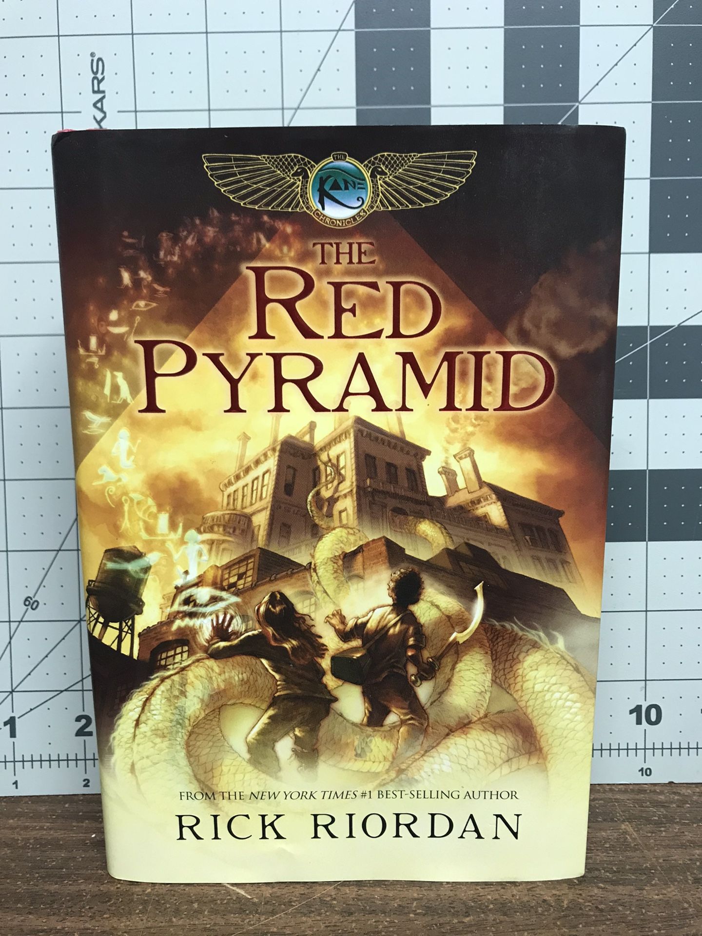 Red Pyramid Hardcover Book By Rick Riordan