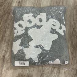 Grey Star Spider Hoodie