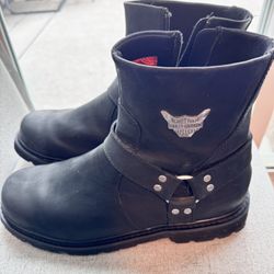 Harley Davidson Zipped Up Boots