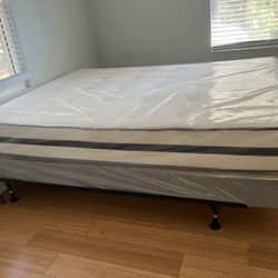 Mattresses, Boxprings & Metal Frame, All Sizes Available. Good Quality, Affordable Prices. Twin At $99. Hablamos Espanol.
