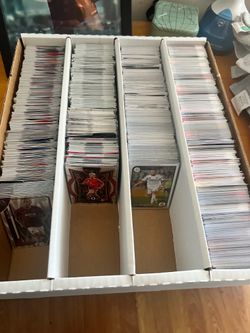 Bulk of soccer cards