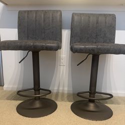 SET OF 2 BAR STOOLS