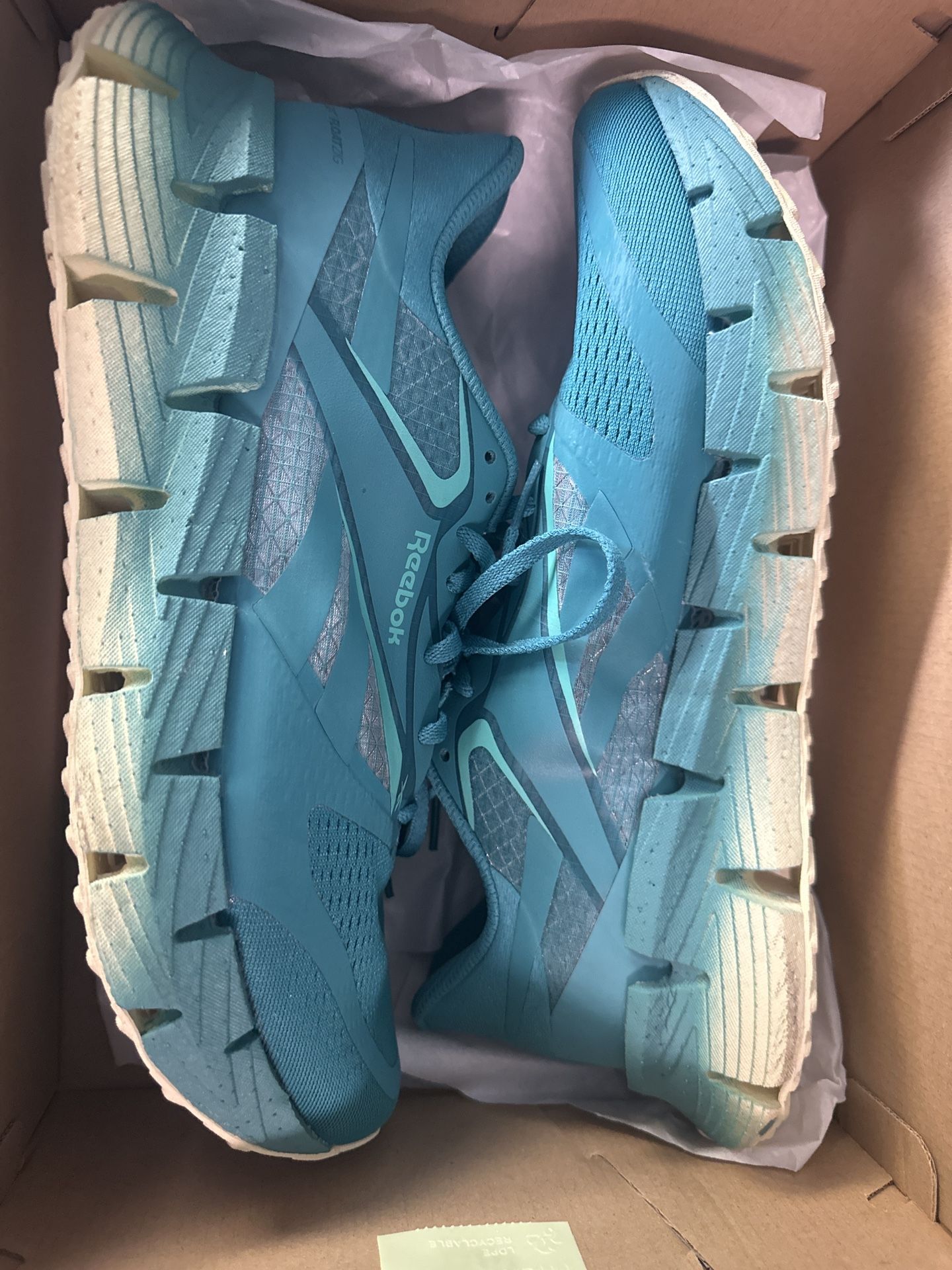 Reebok Preseason 94 Low – Teal – Size 11 – Like New