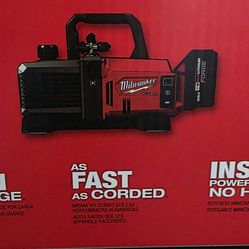 New Milwaukee M18 5CFM vacuum pump combo Kit
