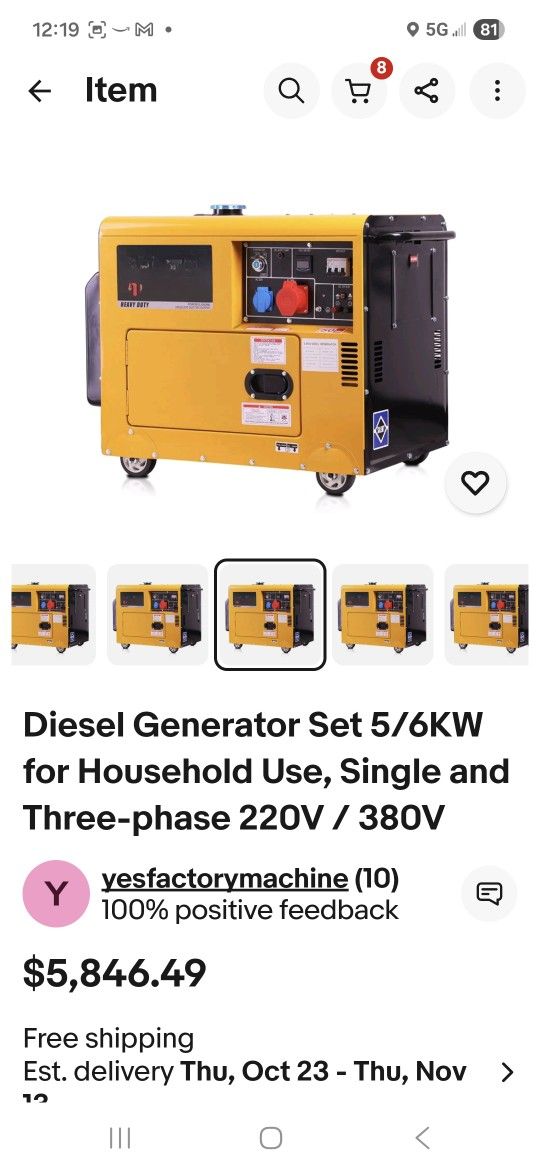 Diesel Generator Portable