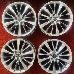 🔥 Infiniti OEM Alloy Wheels – Set of 4 – Clean & Ready! 🔥