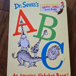 A B C Book By Dr. Seuss's
