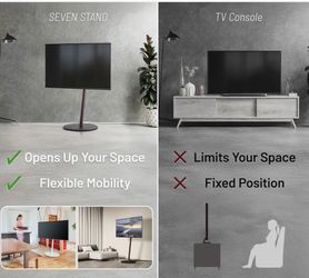 Rolling TV Stand