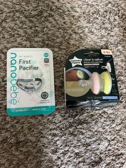Baby Pacifier Bundle – Nanobebe & Tommee Tippee