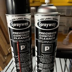 Electronic Contact Cleaner Spray (2 New Cans) 