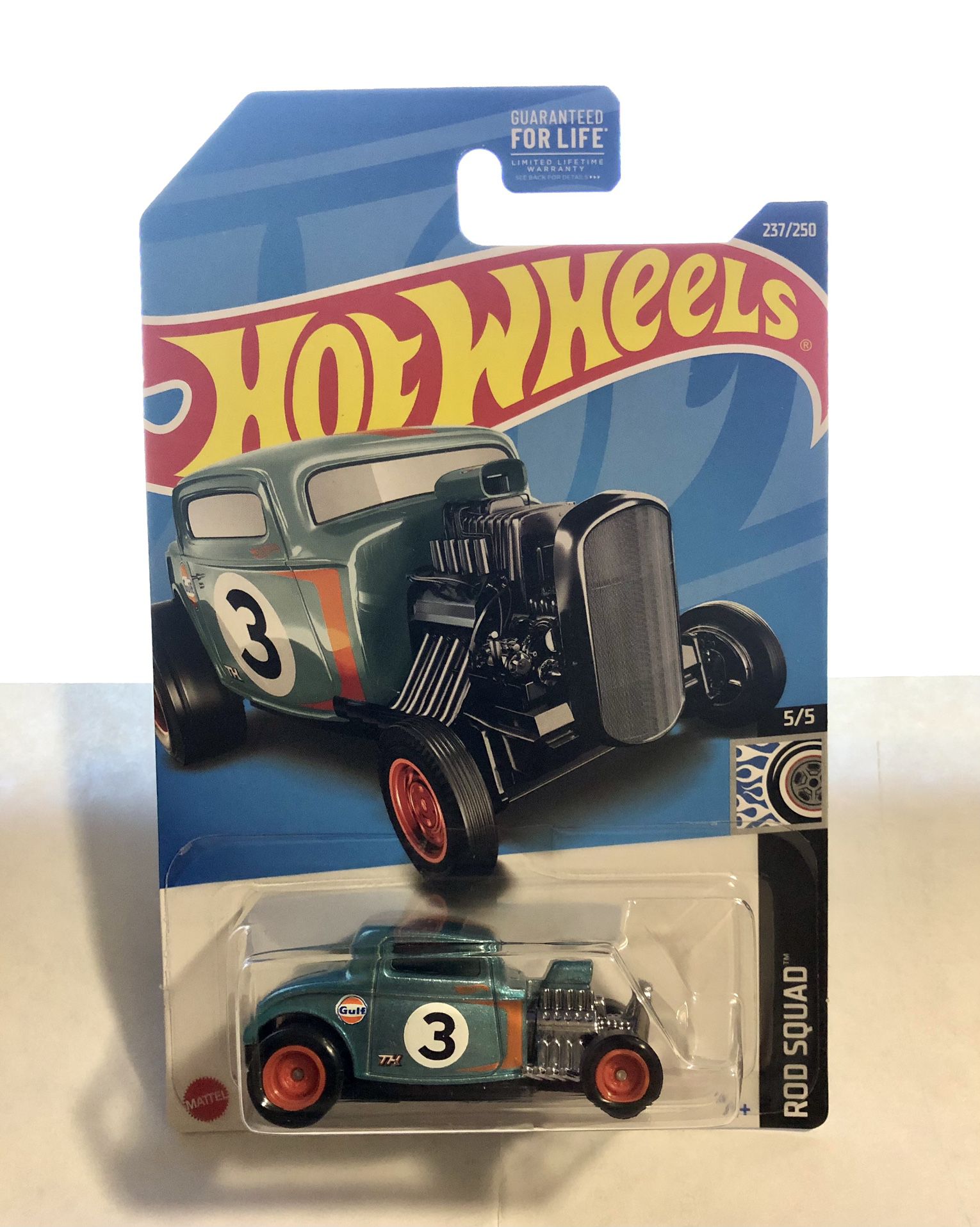 Hot Wheels Super Treasure Hunt 32 Ford Coupe with Gulf Logos