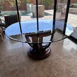 Vintage contemporary dining table ($2600 retail) - Delivery Available