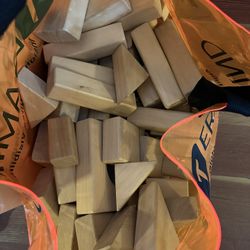 Melissa & Doug Wooden Building Blocks