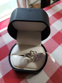 ANILLO DE CORAZON WHITE GOLD