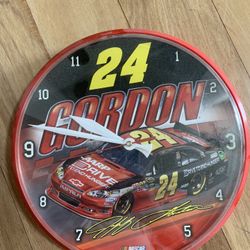 NASCAR wall clock