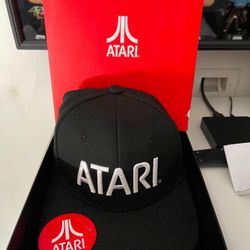 ATARI Black Speaker Cap AT6-001 Bluetooth Enabled Atari hat Brand New With Tags